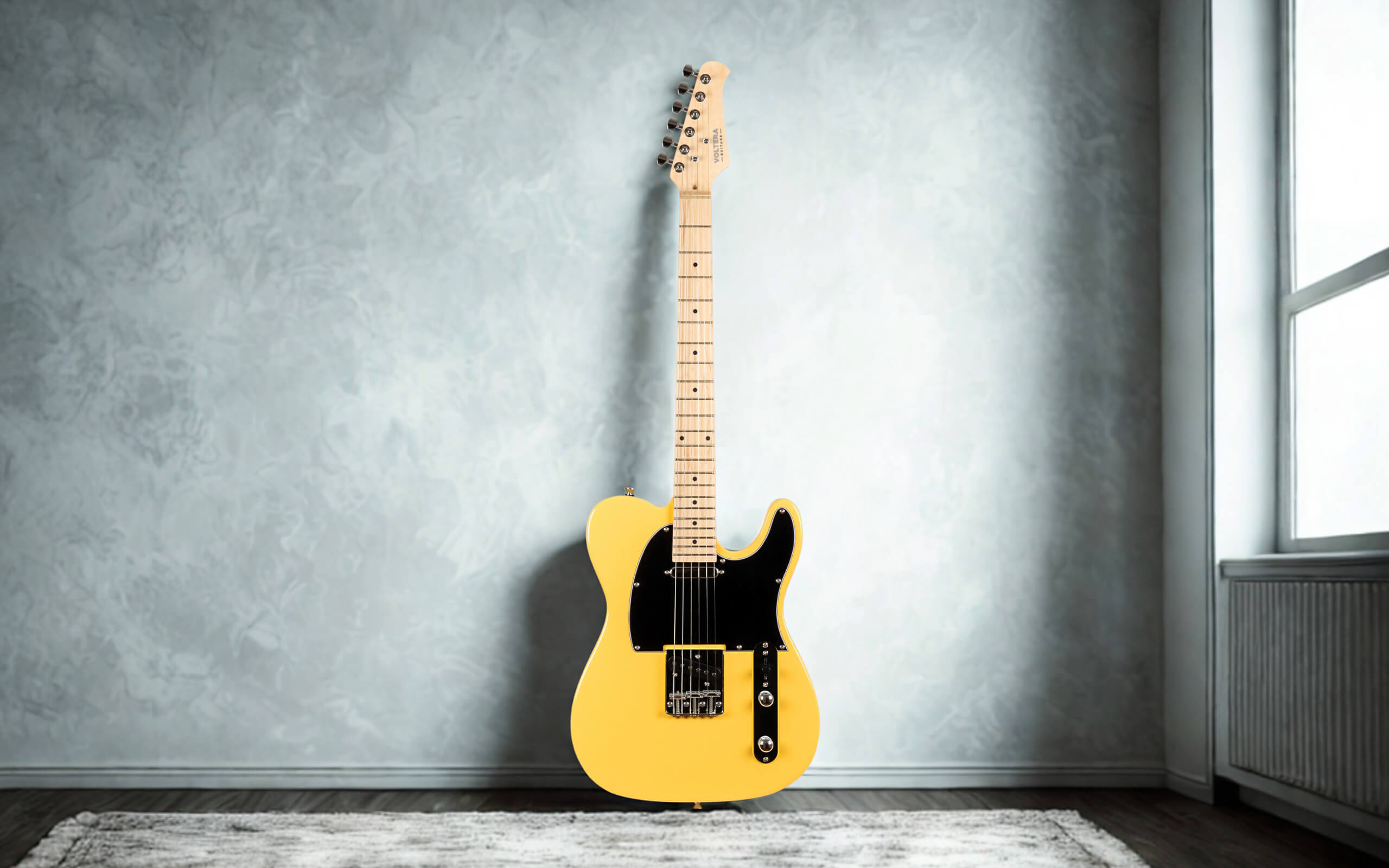 About Voltera Guitars - VT-300 Butterscotch Blonde T-Style