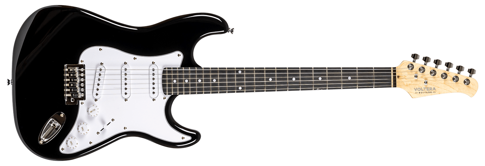 Voltera Guitars 300 Series lineup featuring the classic VS S-type and VT T-type models.