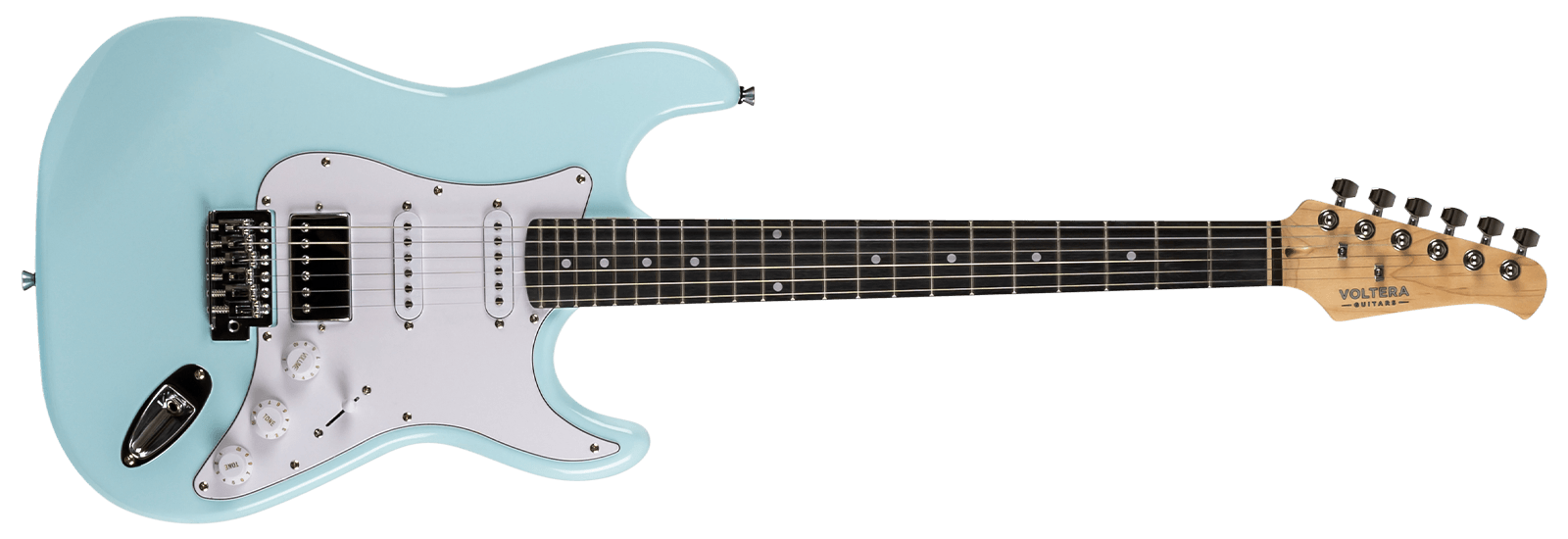 Voltera Guitars 400 Series lineup featuring high-performance HSS configured VS-400 models.